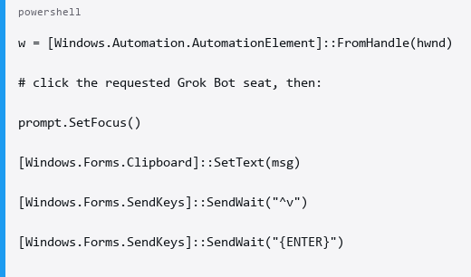 powershell snippet