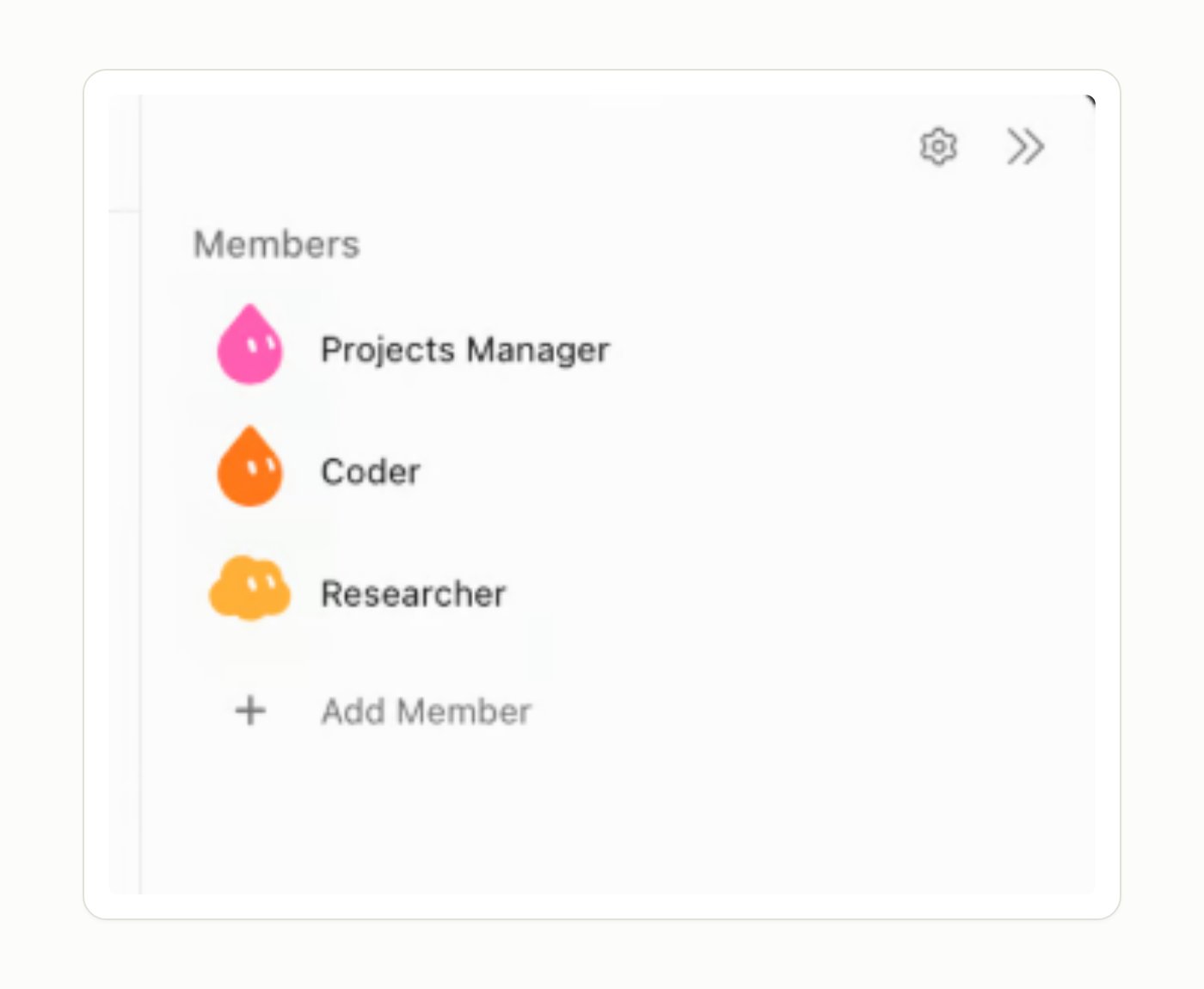 Three Bots, three jobs. Nobody's asking the Coder to also do market research.